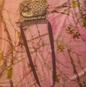 Small 4 zipper purse